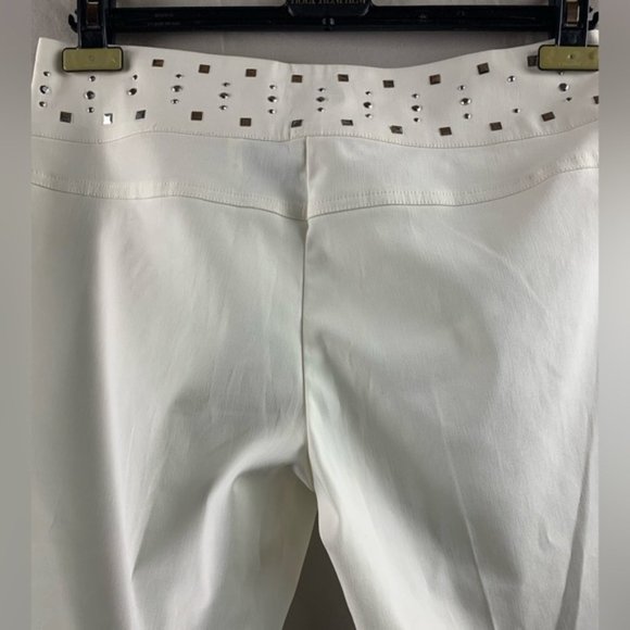 White Pant Buffalo David Bitton with Studs - Picture 6 of 6